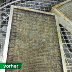 Filterreinigung HTW 800 Bio vorher