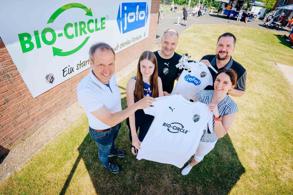 Bio-Circle ist Sponsor beim SC Paderborn und SW Sende