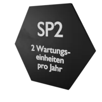 2 Wartungseinheiten pro Jahr